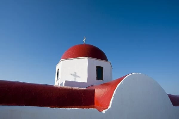 Panagia Tourliani Monastery, Ano Mera, Mykonos, Cyclades, Greek Islands, Greece, Europe