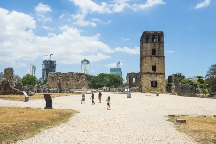 Framed Print : Panama Viejo, the remains of Old Panama, UNESCO World Heritage Site, Panama City Framed Print : Panama Viejo, the remains of Old Panama, UNESCO World Heritage Site, Panama City