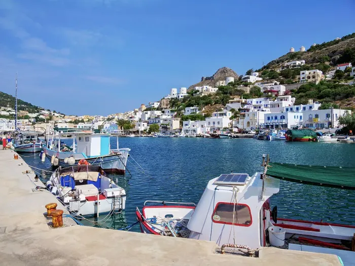 Framed Print : Pandeli Fishing Port, Leros Island, Dodecanese, Greek Islands, Greece, Europe Framed Print : Pandeli Fishing Port, Leros Island, Dodecanese, Greek Islands, Greece, Europe