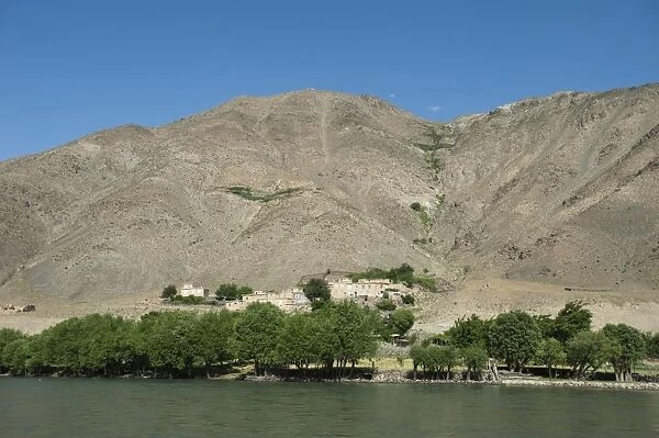 The Panjshir River, Afghanistan, Asia