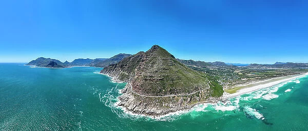 Panorama of Chapman´s Peak drive, Cape Town, Cape Peninsula, South Africa, Africa