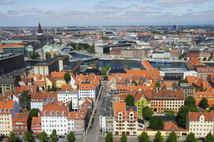 Framed Print : Panoramic city view, Copenhagen, Denmark, Scandinavia, Europe Framed Print : Panoramic city view, Copenhagen, Denmark, Scandinavia, Europe