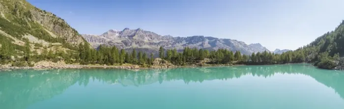 Framed Print : Panoramic of turquoise Lago Lagazzuolo, Chiesa In Valmalenco, Province of Sondrio Framed Print : Panoramic of turquoise Lago Lagazzuolo, Chiesa In Valmalenco, Province of Sondrio