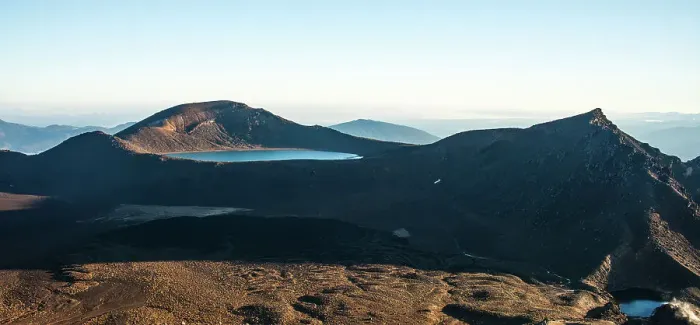 Framed Print : Panoramic view, crater of Blue Lake and Tongariro Volcano at sunrise, Tongariro National Park, UNESCO World Heritage Site, North Island, New Zealand, Pacific Framed Print : Panoramic view, crater of Blue Lake and Tongariro Volcano at sunrise, Tongariro National Park, UNESCO World Heritage Site, North Island, New Zealand, Pacific