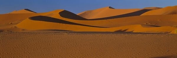 Panoramic view of dunes