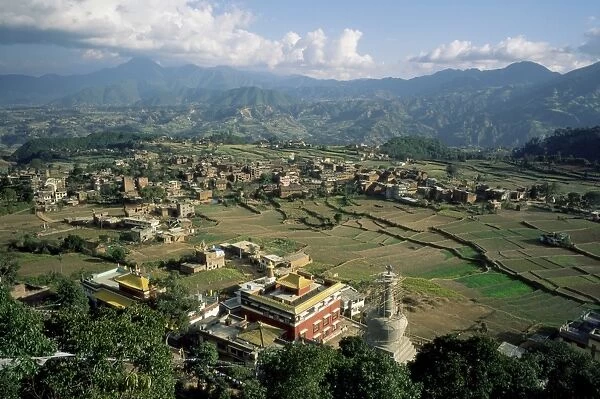 Panoramic view of the Valley