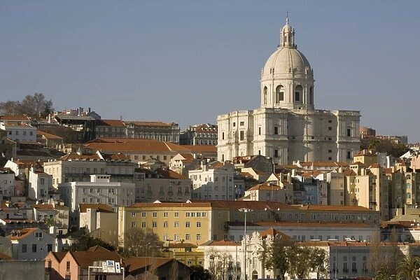 Pantheon and Alfama district, Lisbon, Portugal, Europe