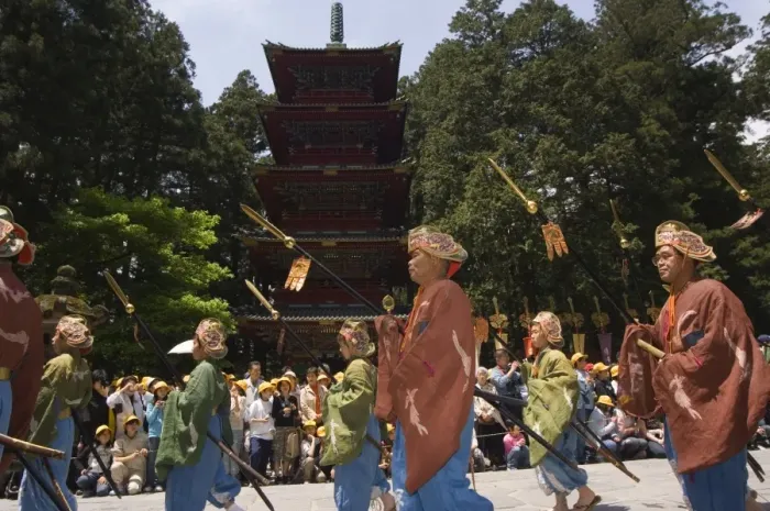 Framed Print : Parade of Nikko Spring Festival Framed Print : Parade of Nikko Spring Festival