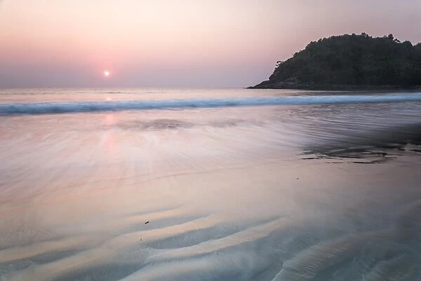 Paradise Beach at sunset (Sar Sar Aw Beach), Dawei Peninsula, Tanintharyi Region
