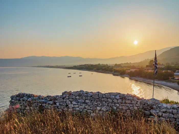 Framed Print : Paralia Pithagorio Beach at sunset, Pythagoreio, Samos Island, North Aegean, Greek Islands, Greece, Europe Framed Print : Paralia Pithagorio Beach at sunset, Pythagoreio, Samos Island, North Aegean, Greek Islands, Greece, Europe