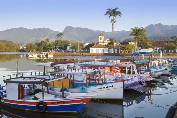 Paraty port, Rio de Janeiro State, Brazil, South America