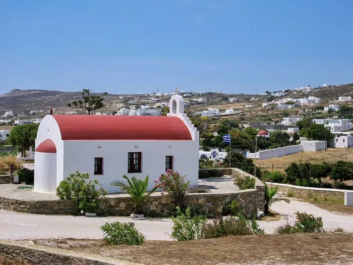 Framed Print : Parekklesi Church, Ano Mera, Mykonos Island, Cyclades, Greek Islands, Greece, Europe Framed Print : Parekklesi Church, Ano Mera, Mykonos Island, Cyclades, Greek Islands, Greece, Europe