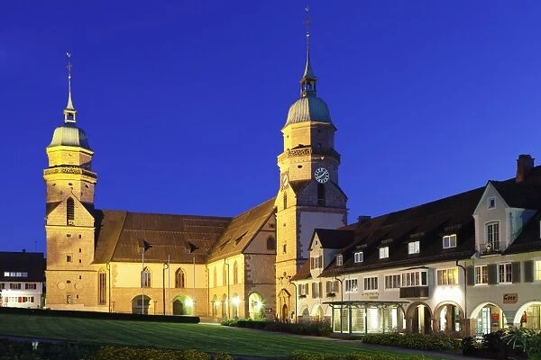 Parish church, market place, Freudenstadt, Black Forest, Baden Wurttemberg, Germany, Europe