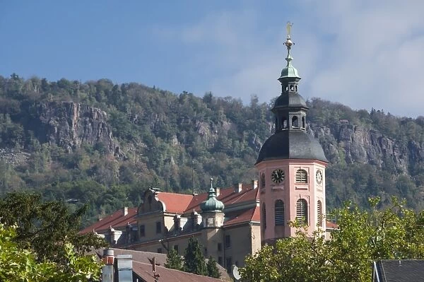Parish Church, Stiftskirke, Old City, Baden Baden, Black Forest, Baden-Wurttemberg