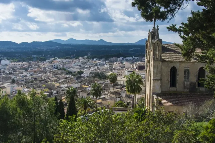 Framed Print : Parish church of Transfiguracio del Senyor, Arta, Mallorca, Balearic Islands, Spain, Europe