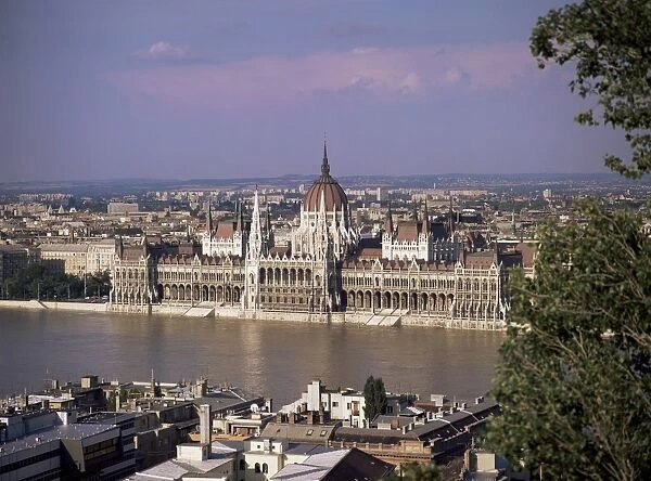 Parliament Building and the River Danube
