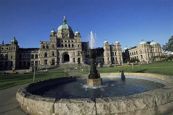Parliament Building, Victoria, British Columbia (B. C. ), Canada, North America