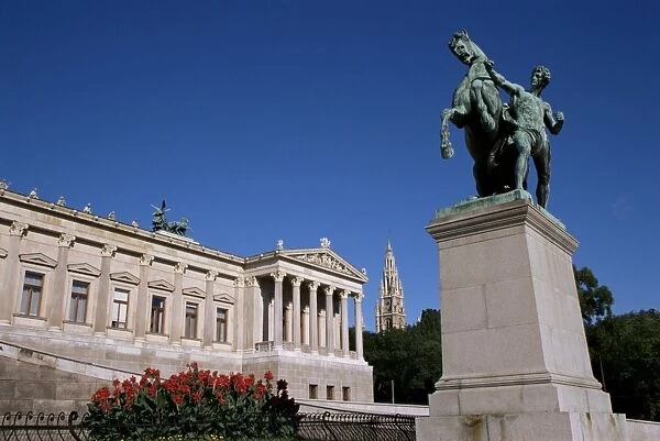Parliament, Vienna, Austria, Europe