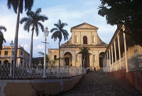 The Parroquial Mayor church of the Santisima Trinidad in Plaza Mayor, Trinidad