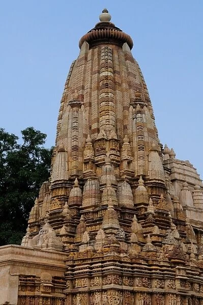 Parshwanath Temple, a Jain temple, Khajuraho, UNESCO World Heritage Site, Madhya Pradesh, India, Asia
