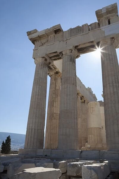 The Parthenon on the Acropolis, UNESCO World Heritage Site, Athens, Greece, Europe