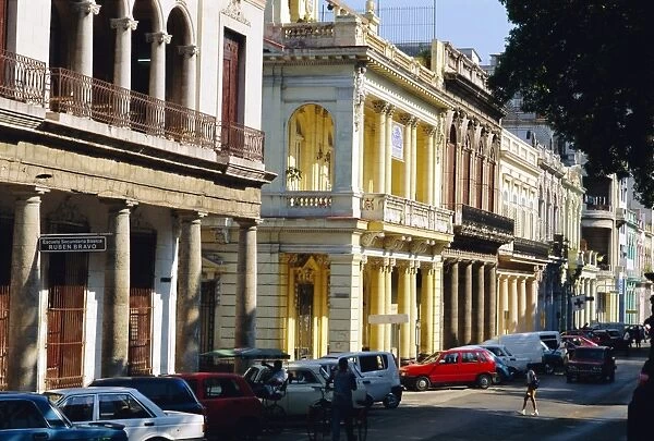 Paseo de Marti, Prado colonial quarter, Havana, Cuba