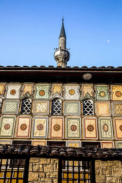 Pasha Mosque, the painted mosque of Tetovo, Republic of Macedonia, Europe