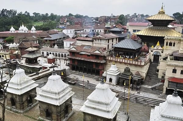 Pashupatinath temple, UNESCO World Heritage Site, Kathmandu, Bagmati, Central Region