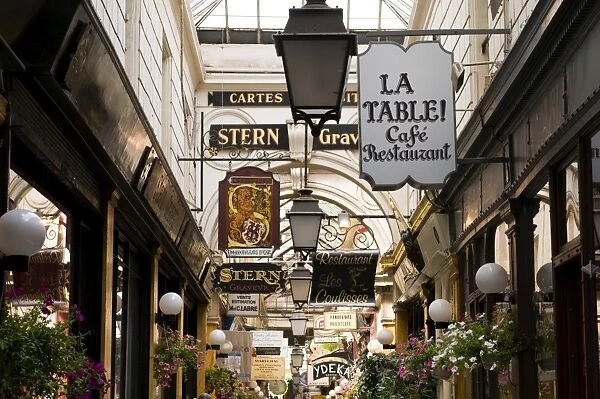 Passage des Panoramas, Paris, France, Europe