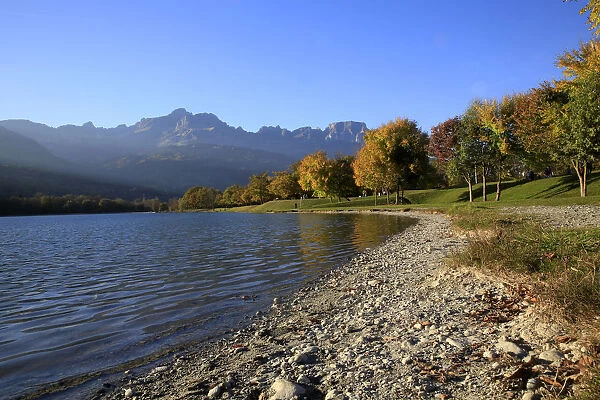 Passy lake, Passy, Haute Savoie, France, Europe