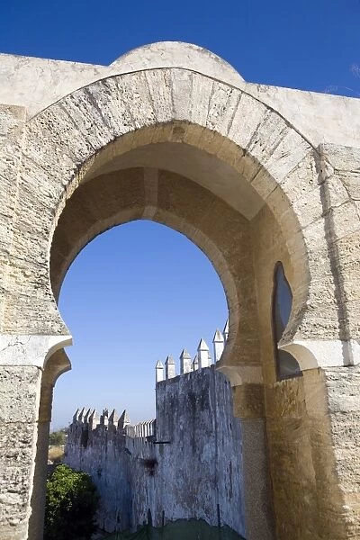 Pastora arch (Arab gate) in Moorish style, Medina Sidonia, Cadiz province