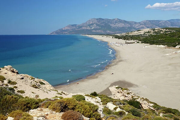 Patara beach, near Kalkan, Lycia, Antalya Province, Mediterranean Coast, Southwest Turkey