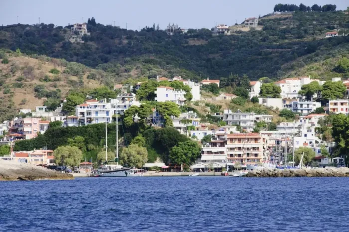 Framed Print : Patitiri, Alonissos, Sporades Islands, Greek Islands, Greece, Europe Framed Print : Patitiri, Alonissos, Sporades Islands, Greek Islands, Greece, Europe