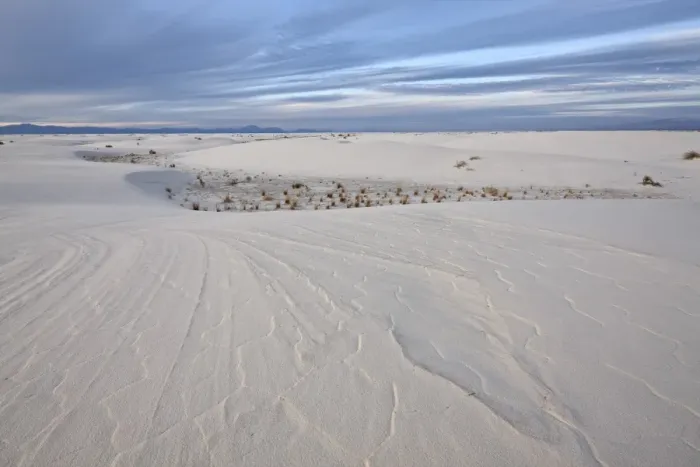 Framed Print : Patterns in the dunes, White Sands National Monument, New Mexico, United States of America, North America Framed Print : Patterns in the dunes, White Sands National Monument, New Mexico, United States of America, North America