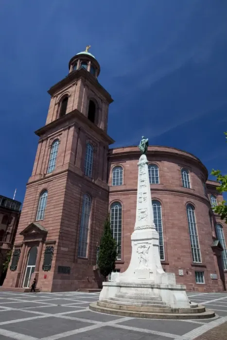 Framed Print : Paulskirche in Frankfurt am Main, Hesse, Germany, Europe Framed Print : Paulskirche in Frankfurt am Main, Hesse, Germany, Europe