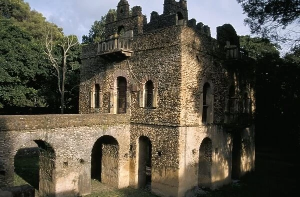 The Pavilion of Delight built for King Fasilidas, Gondar, Ethiopia, Africa