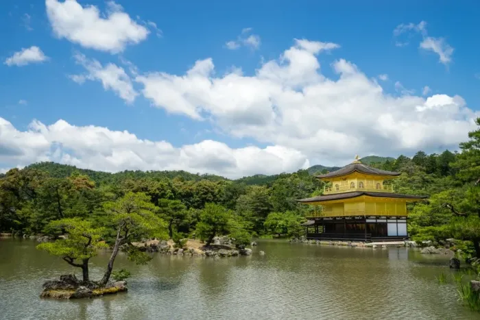 Framed Print : A peaceful lake in front of the golden pavilion of Kinkaku-ji in Kyoto, Japan, Asia Framed Print : A peaceful lake in front of the golden pavilion of Kinkaku-ji in Kyoto, Japan, Asia
