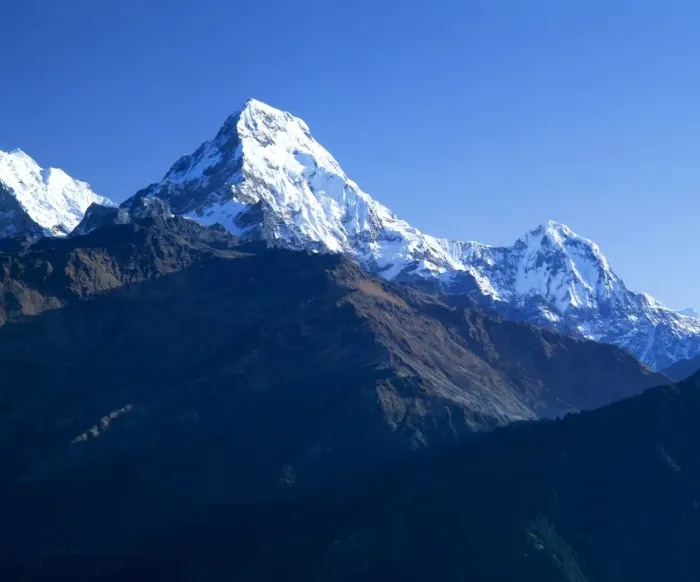 Framed Print : Peak of Annapurna South Framed Print : Peak of Annapurna South
