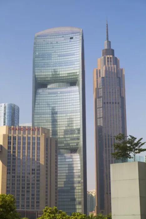 Framed Print : Pearl River Tower in Zhujiang New Town, Tian He, Guangzhou, Guangdong, China, Asia Framed Print : Pearl River Tower in Zhujiang New Town, Tian He, Guangzhou, Guangdong, China, Asia