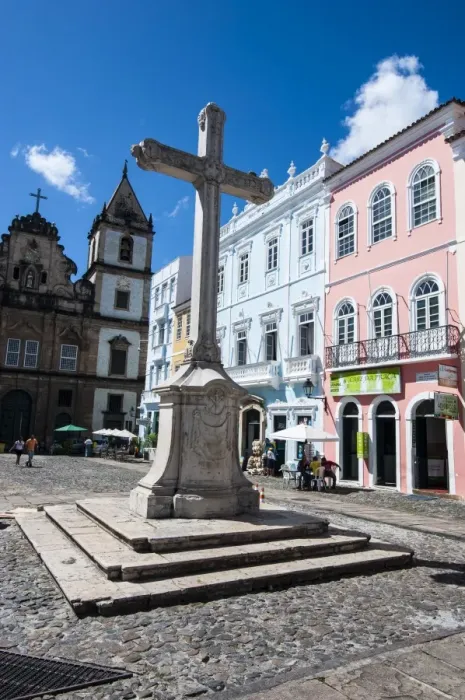 Framed Print : Pedestrian zone in the Pelourinho, UNESCO World Heritage Site, Salvador da Bahia, Bahia, Brazil, South America Framed Print : Pedestrian zone in the Pelourinho, UNESCO World Heritage Site, Salvador da Bahia, Bahia, Brazil, South America