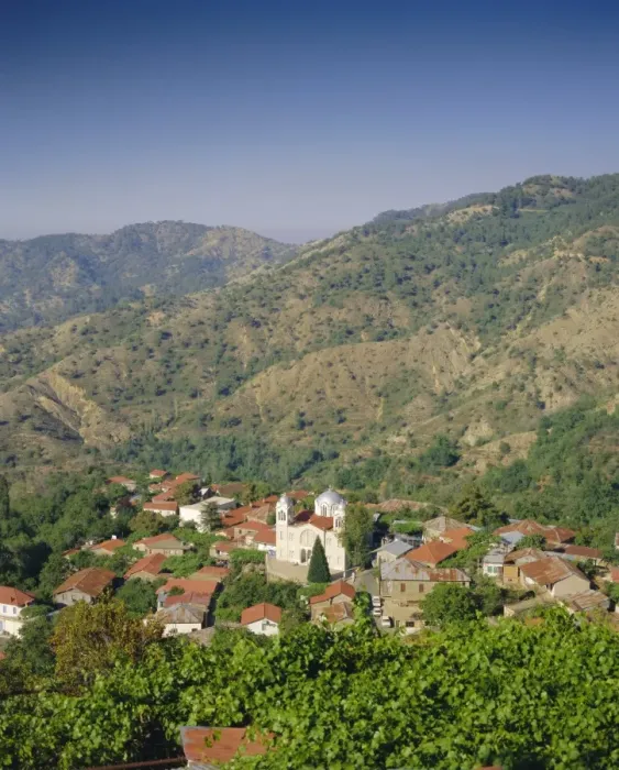 Framed Print : Pedoulas, Troodos Mountains, Cyprus, Europe