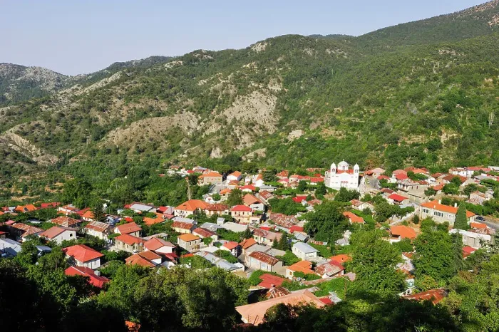 Framed Print : Pedoulas a village in the Troodos Mountains, Cyprus, Eastern Mediterranean Sea, Europe Framed Print : Pedoulas a village in the Troodos Mountains, Cyprus, Eastern Mediterranean Sea, Europe