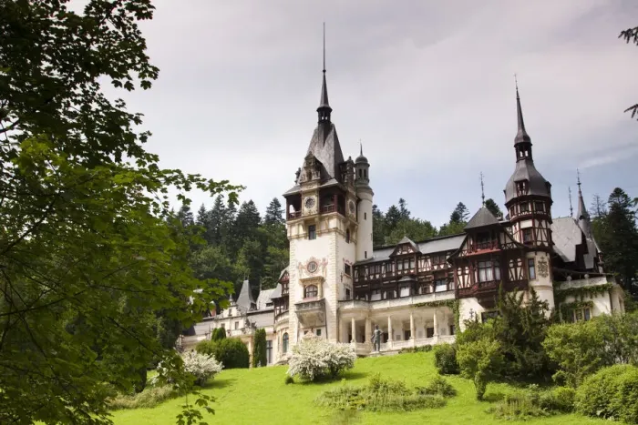 Framed Print : Peles Castle a Neo-Renaissance castle in the Carpathian Mountains, near Sinaia Framed Print : Peles Castle a Neo-Renaissance castle in the Carpathian Mountains, near Sinaia