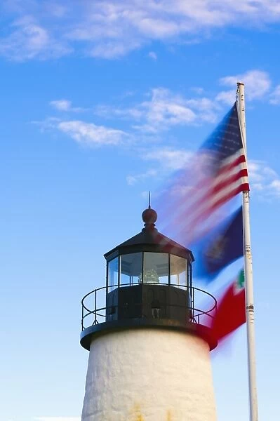 Pemaquid Point Lighthouse, Pemaquid Peninsula, Maine, New England, United States of America, North America