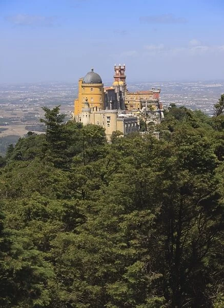 Pena National Palace, UNESCO World Heritage Site, Sintra, Portugal, Europe