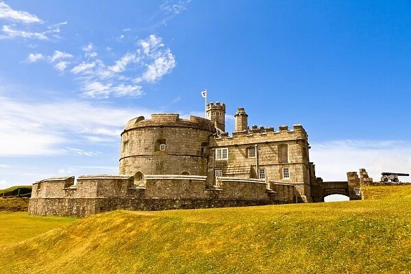 Pendents Castle, Falmouth, Cornwall, England, United Kingdom, Europe
