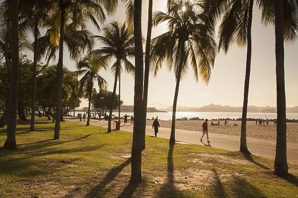 People, Flamengo Beach, Rio de Janeiro, Brazil, South America