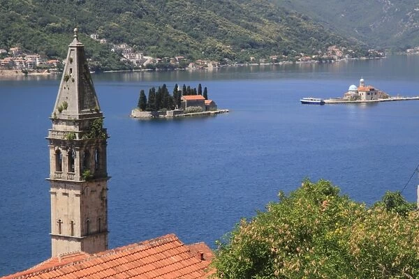 Perast and Kotor Bay, UNESCO World Heritage Site, Montenegro, Europe