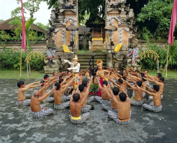 Framed Print : Performance of the famous Balinese Kecak Dance Framed Print : Performance of the famous Balinese Kecak Dance