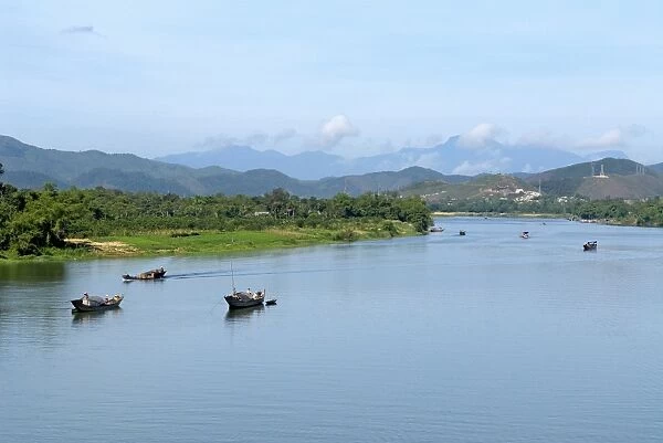 Perfume River, Hue, Vietnam, Indochina, Southeast Asia, Asia